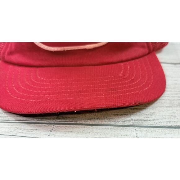 Vintage Amalie Motor Oil Hat Snapback Hat Mesh Trucker Gas Oil Auto 90’s Flaw - Picture 2 of 6